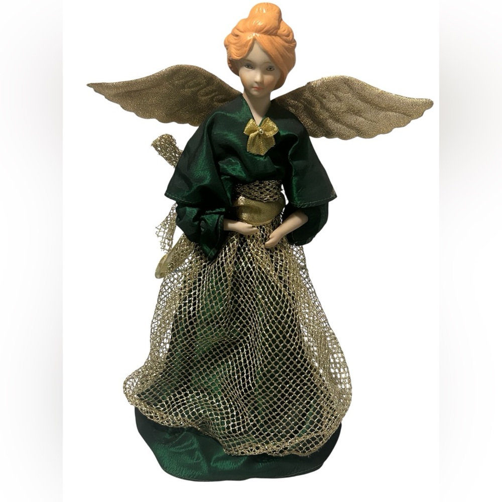 VINTAGE CHRISTMAS ANGEL FIGURINE
